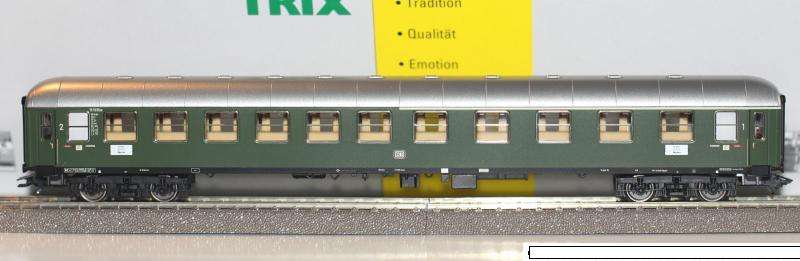Trix H0 23402 Express Train Compartment Car of DB. New